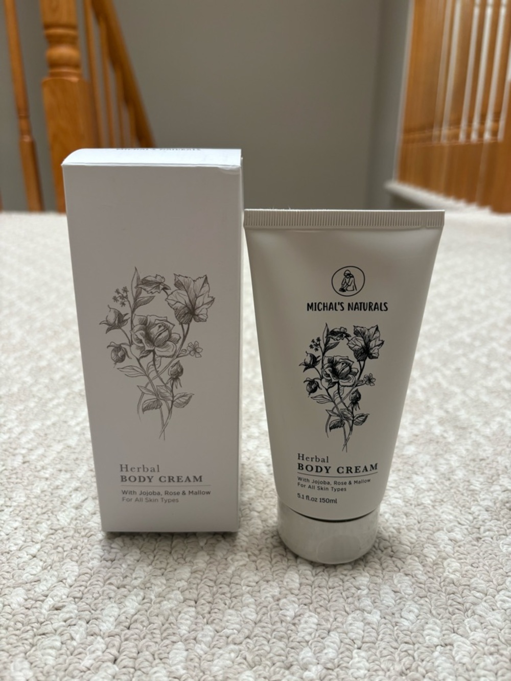 NIB Herbal Body Cream - Rose & Mallow